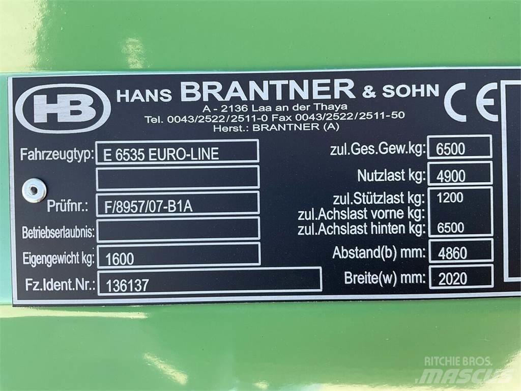 Brantner E 6535 مقطورات قلابة