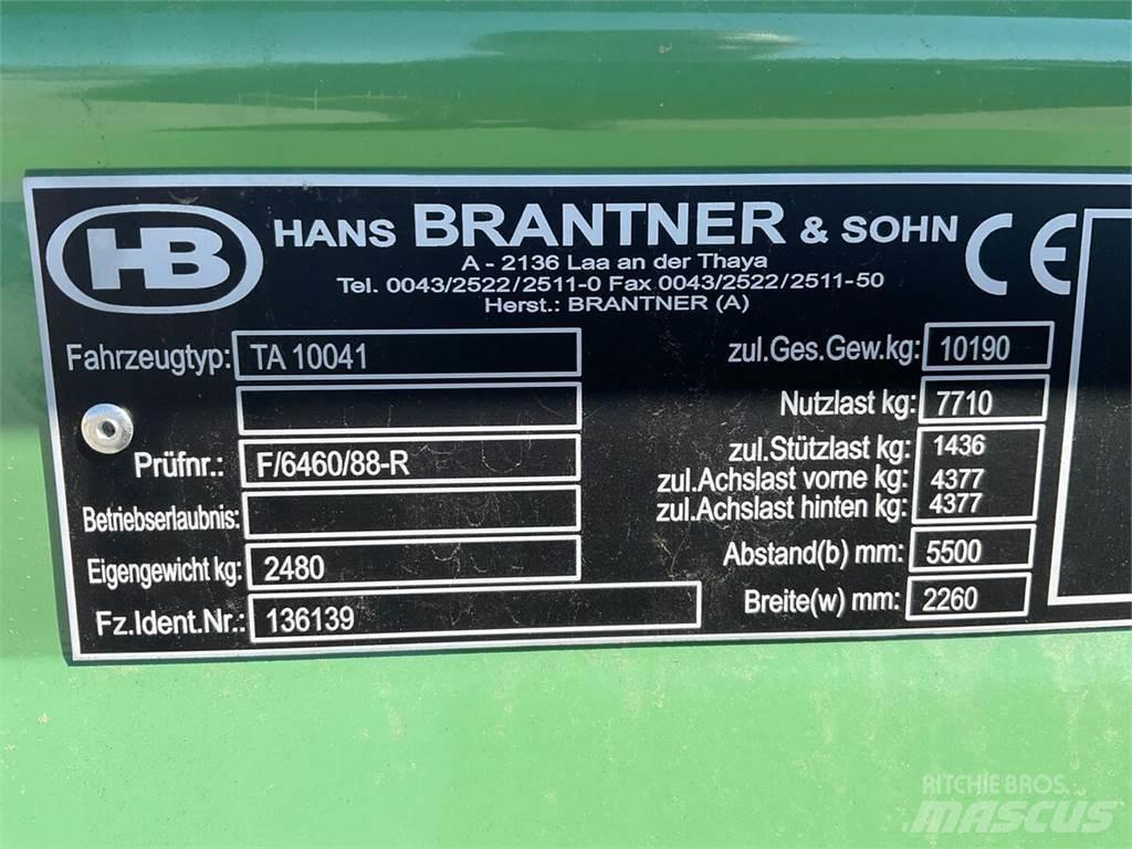 Brantner TA 10041 مقطورات قلابة