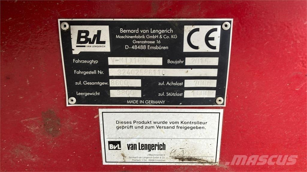 BvL V-MIX 10N ماكينات زراعية أخرى