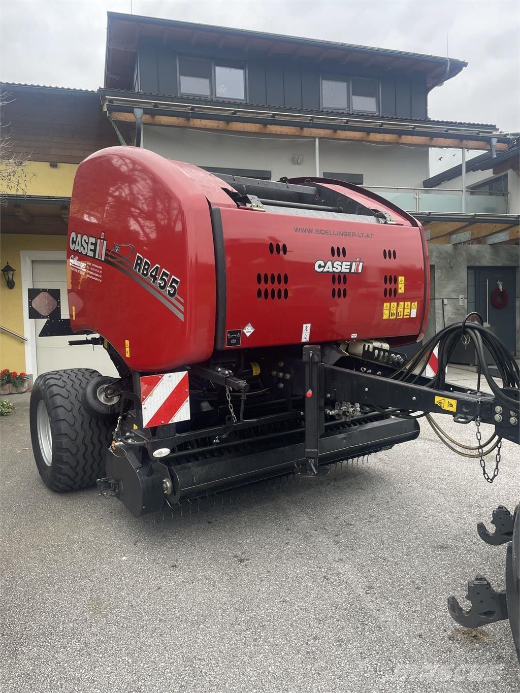 Case IH RB 455 محزمات مستديرة