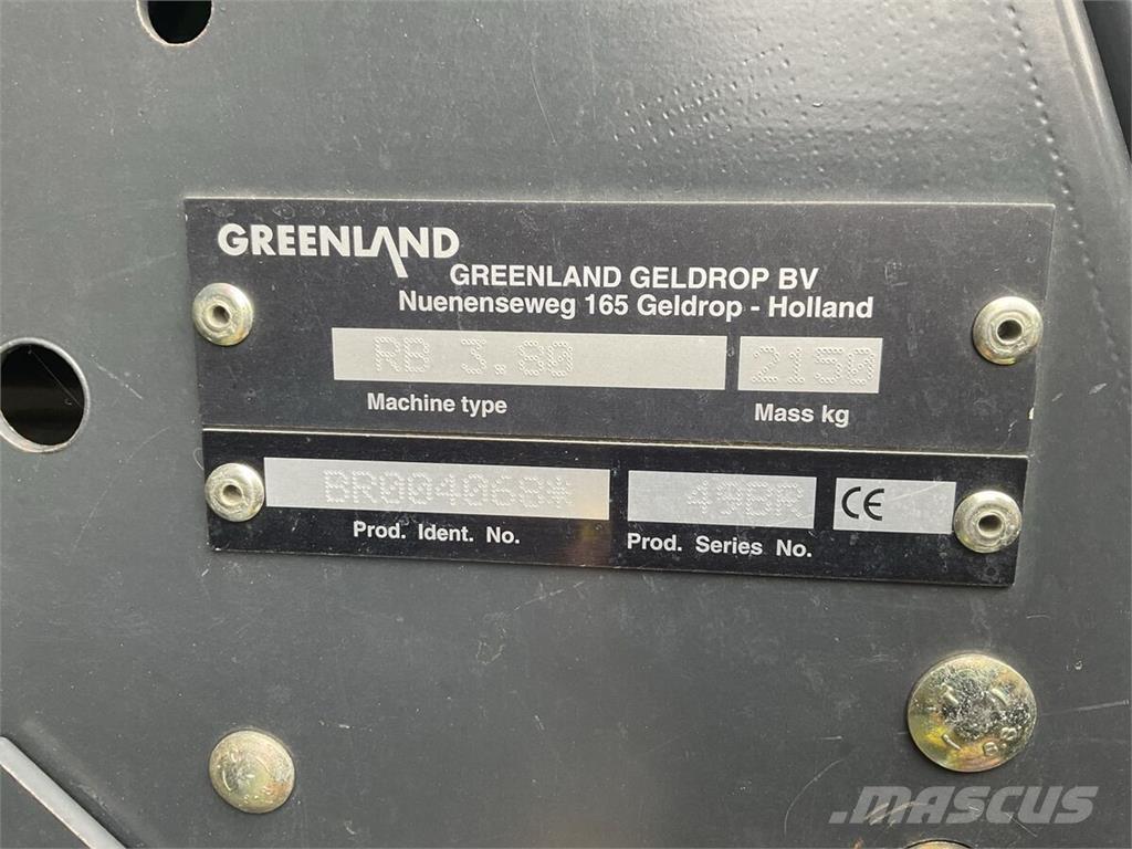 Deutz-Fahr RB 3.80 محزمات مستديرة