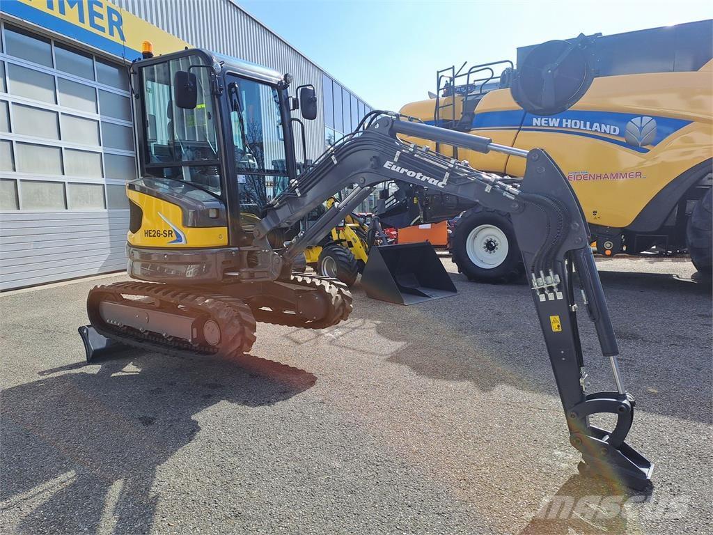 Eurotrac HE26SR حفارات صغيرة أقل من 7 طن (حفارات صغيرة)