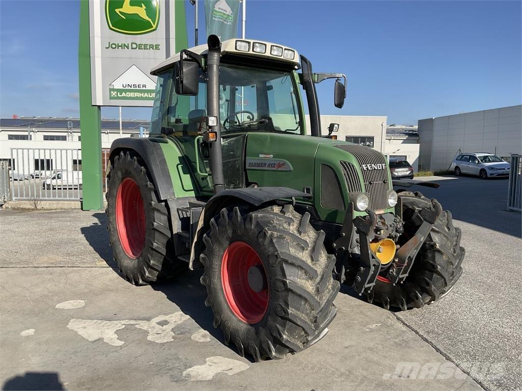 Fendt 412 Vario الجرارات
