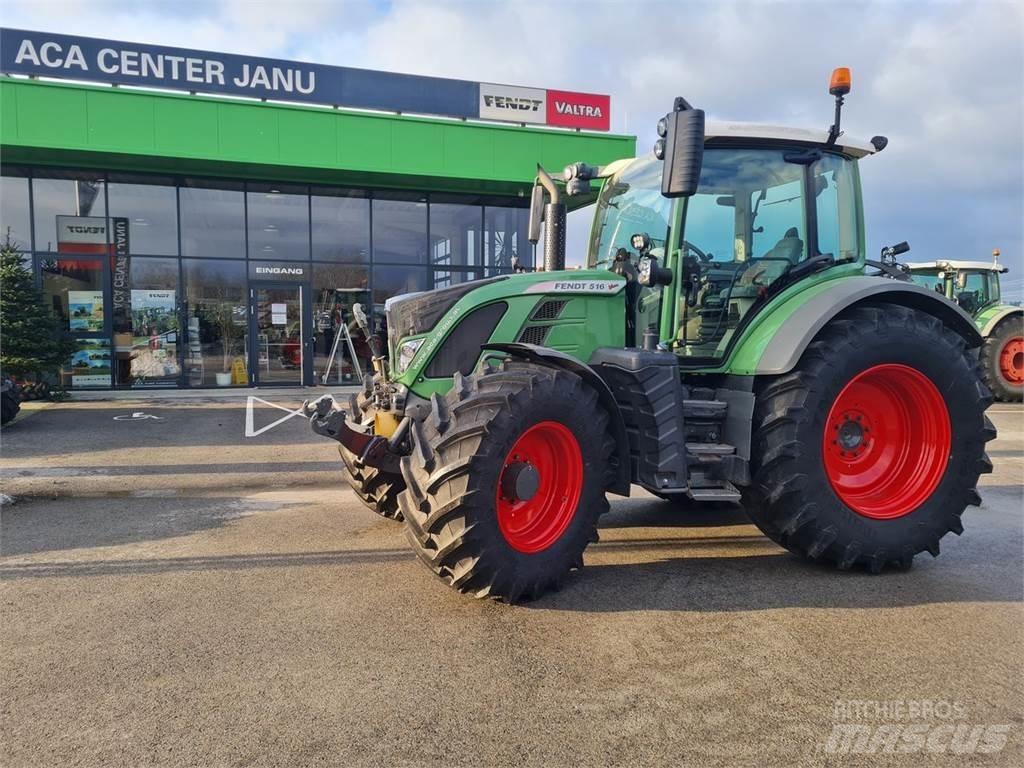 Fendt 516 Vario الجرارات
