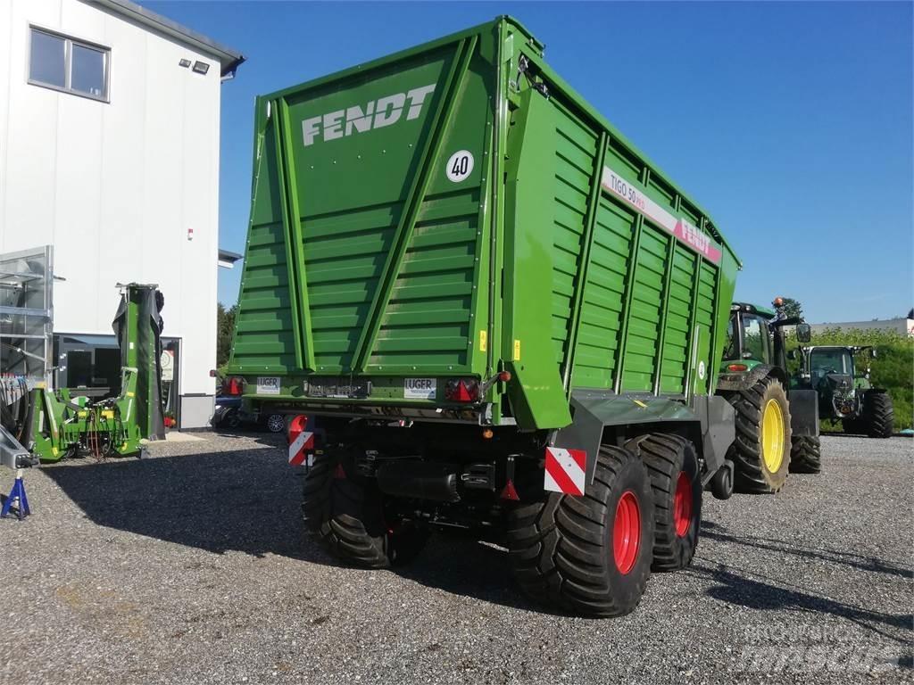Fendt Tigo PR 50 D مقطورات ذاتية التحميل