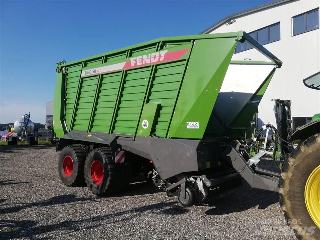 Fendt Tigo PR 50 D مقطورات ذاتية التحميل