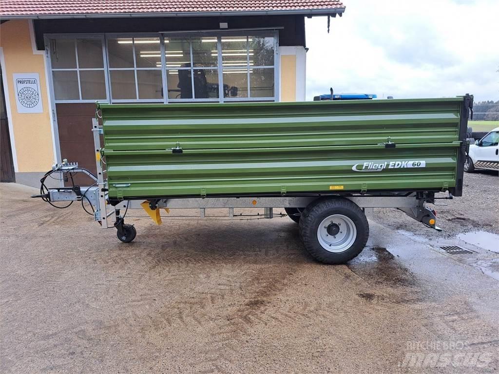 Fliegl EDK 60 Fox مقطورات قلابة