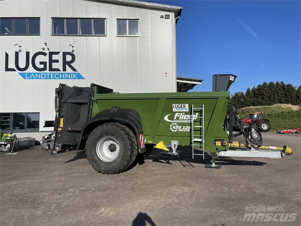 Fliegl KDS 120 معدات توزيع السماد العضوي