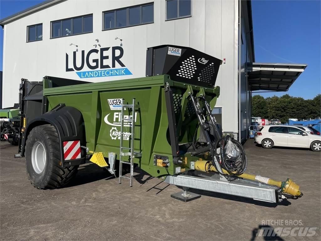 Fliegl KDS 120 معدات توزيع السماد العضوي