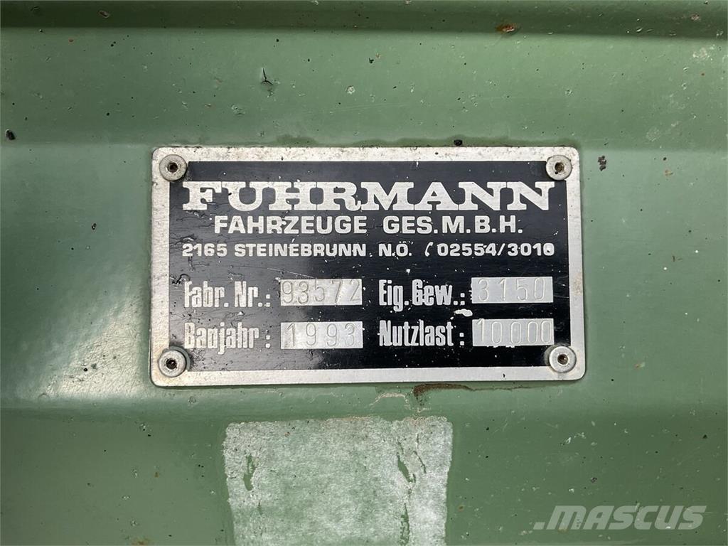 Fuhrmann FF 10.000 مقطورات قلابة
