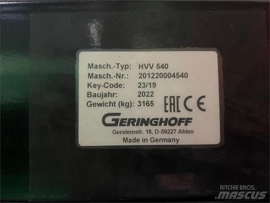 Geringhoff HVV 540 ملحقات الحصادات
