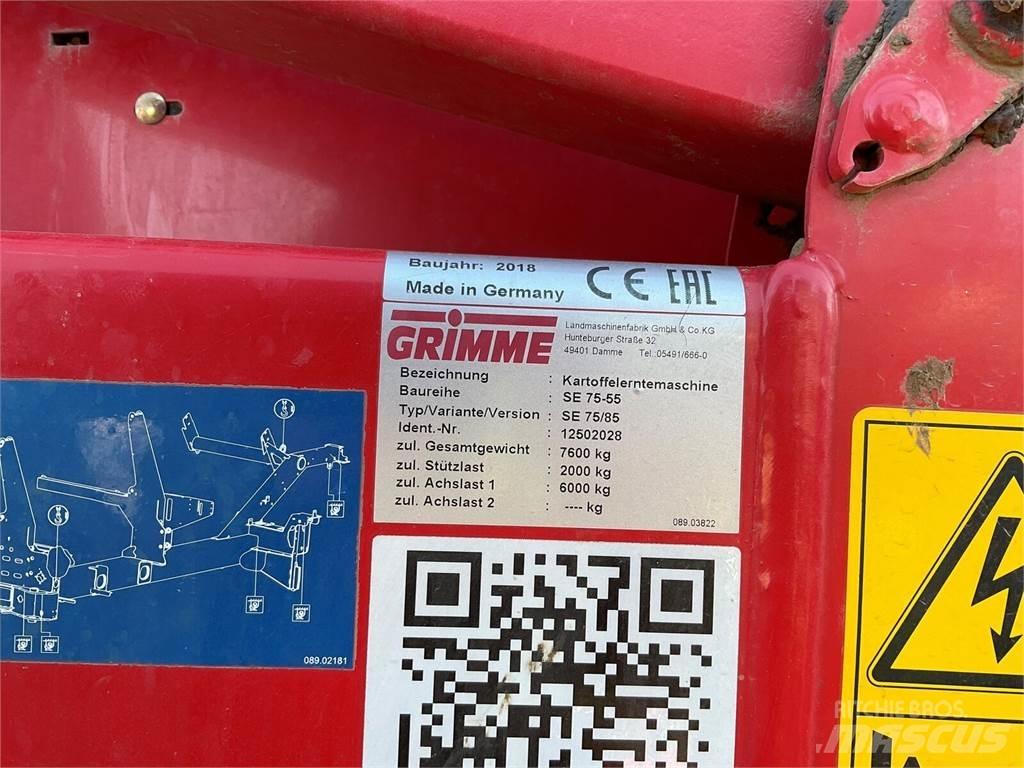 Grimme SE 75-55 ماكينات زراعية أخرى