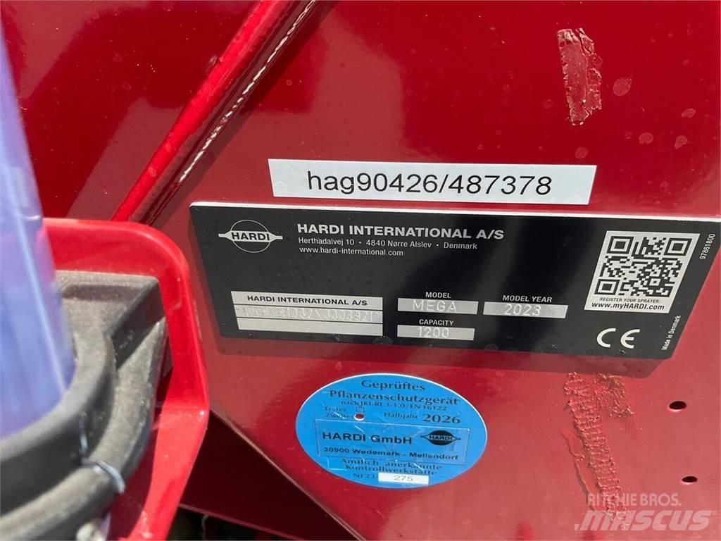Hardi Mega 1200 الرشاشات