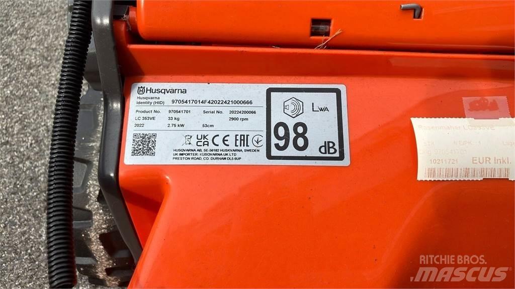 Husqvarna LC 353VE ركوب الحشائش