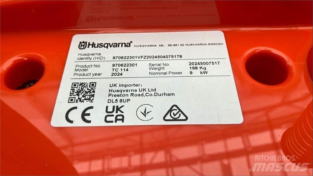 Husqvarna TC 114 ماكينات أخرى لتجهيز الأراضي