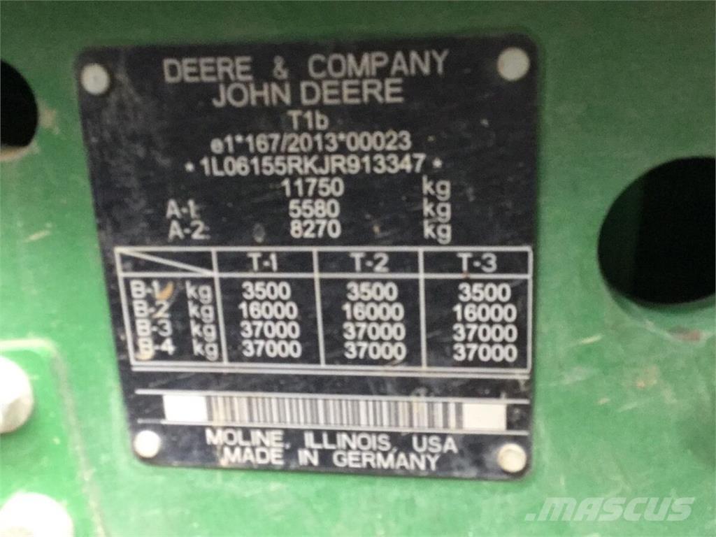 John Deere 6155R الجرارات