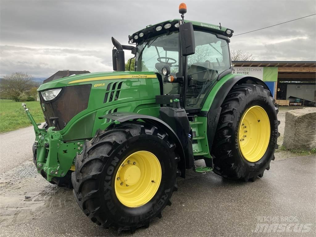 John Deere 6195R الجرارات