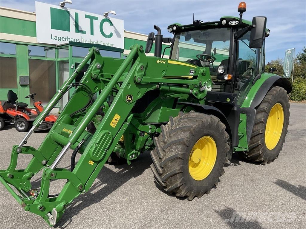 John Deere 6R 120 الجرارات