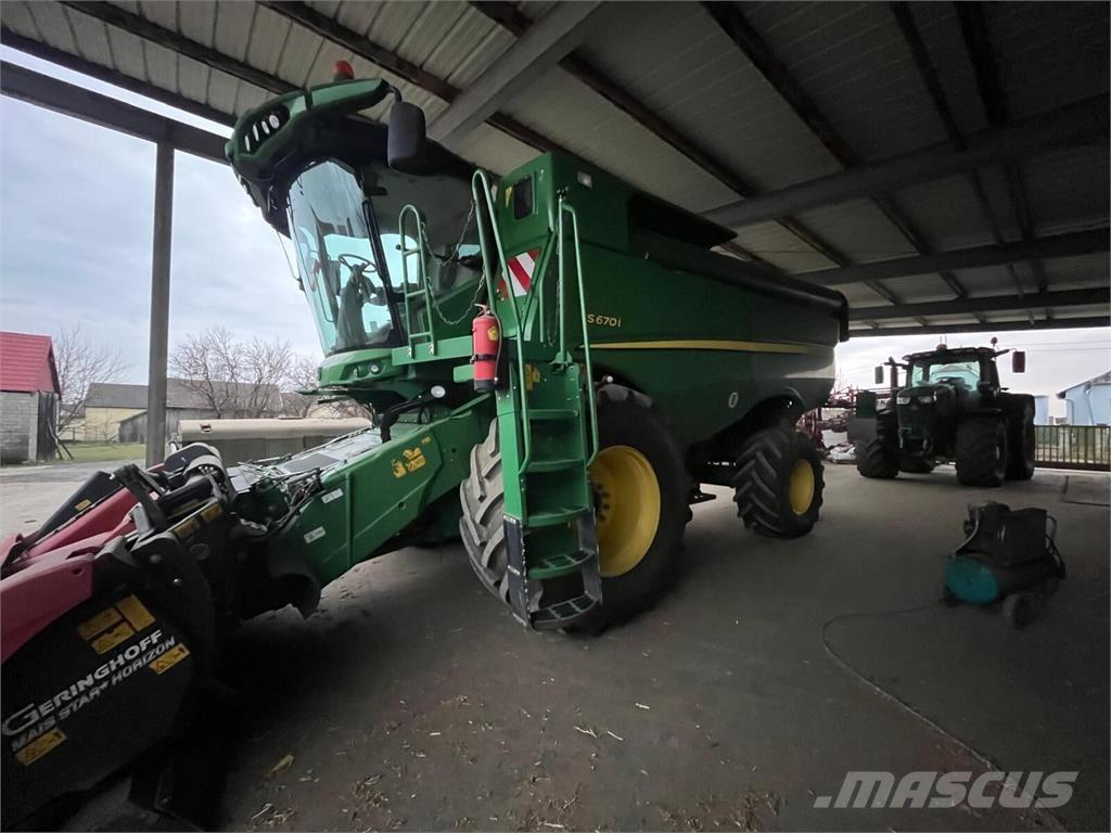 John Deere S670i حصادات