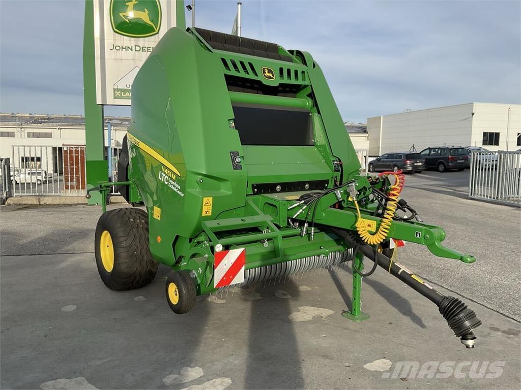 John Deere V451 M محزمات مستديرة