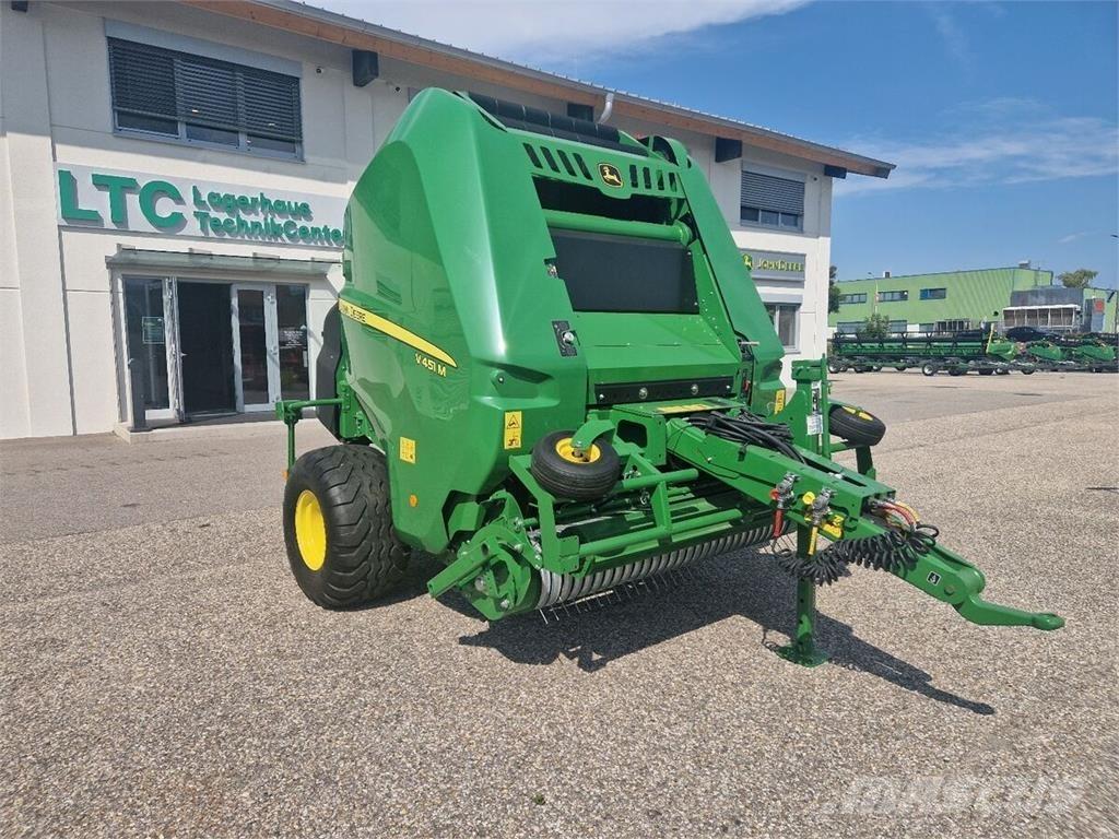 John Deere V451M محزمات مستديرة