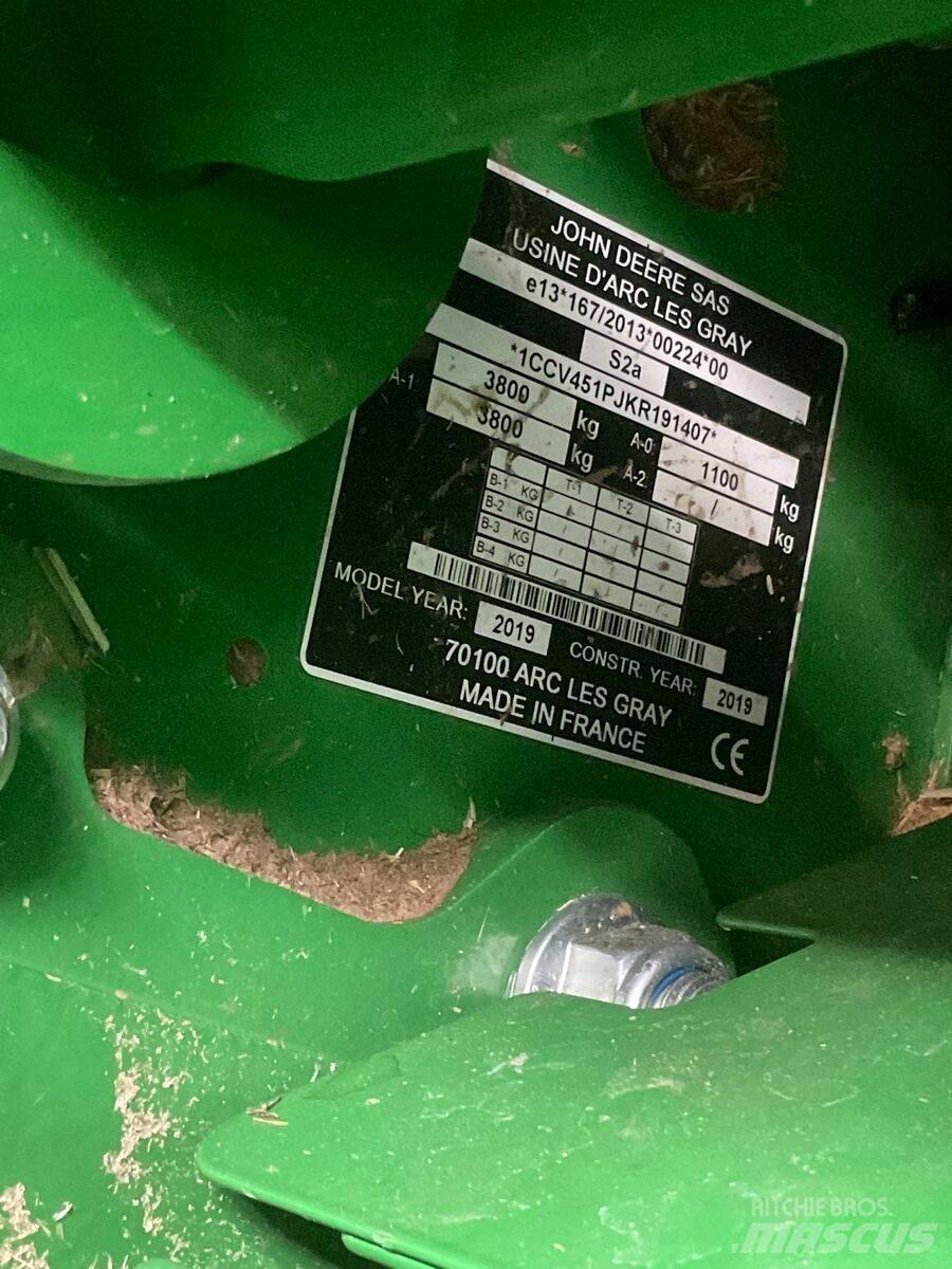 John Deere V451R محزمات مستديرة