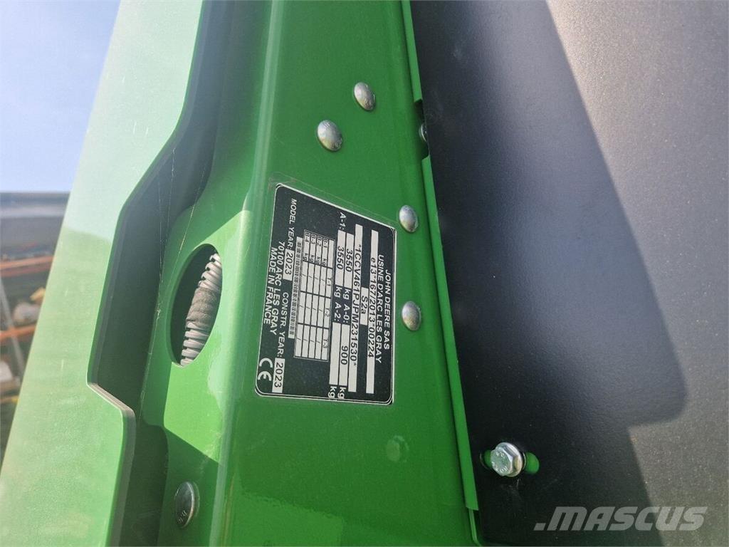 John Deere V461M محزمات مستديرة