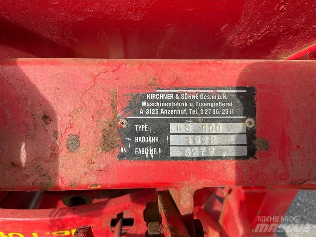 Kirchner HS 500 ماكينات وملحقات تسميد أخرى
