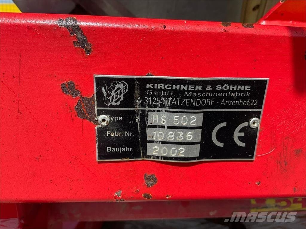 Kirchner HS502 ماكينات وملحقات تسميد أخرى