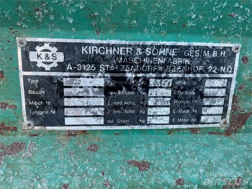 Kirchner T 55 معدات توزيع السماد العضوي