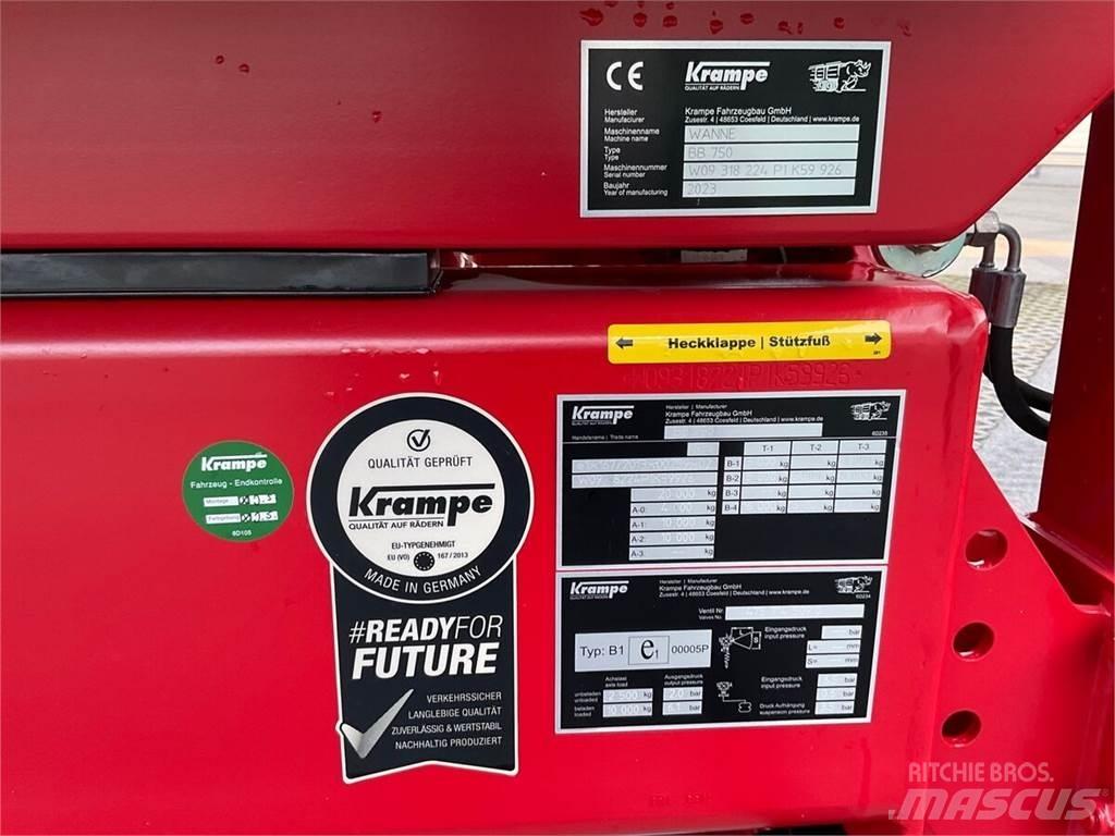 Krampe BigBody 750 مقطورات أخرى