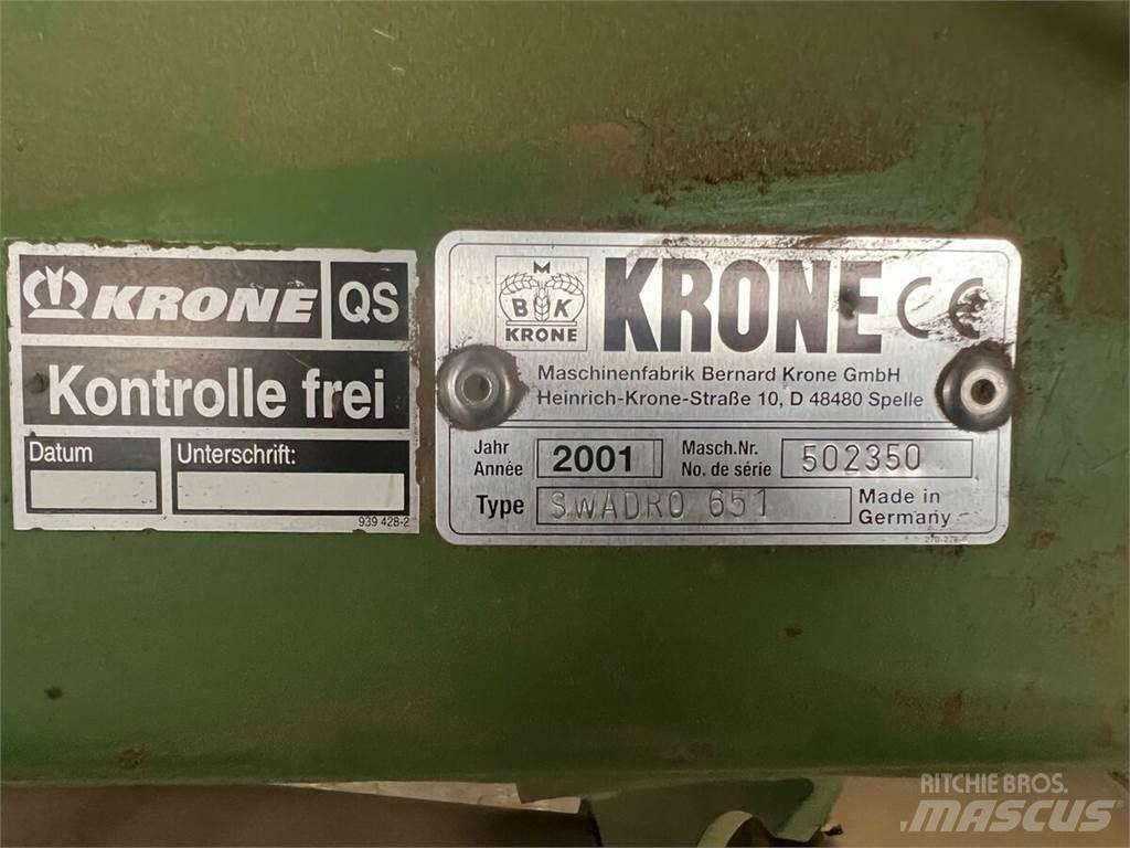 Krone Swadro 651 معدات حصد