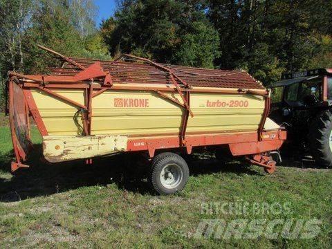 Krone Turbo 2900 مقطورات ذاتية التحميل
