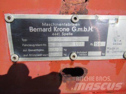 Krone Turbo 2900 مقطورات ذاتية التحميل