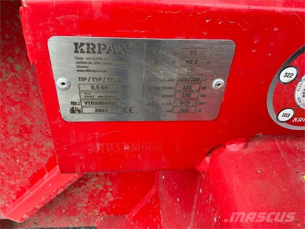 Krpan 8.5 EH أوناش
