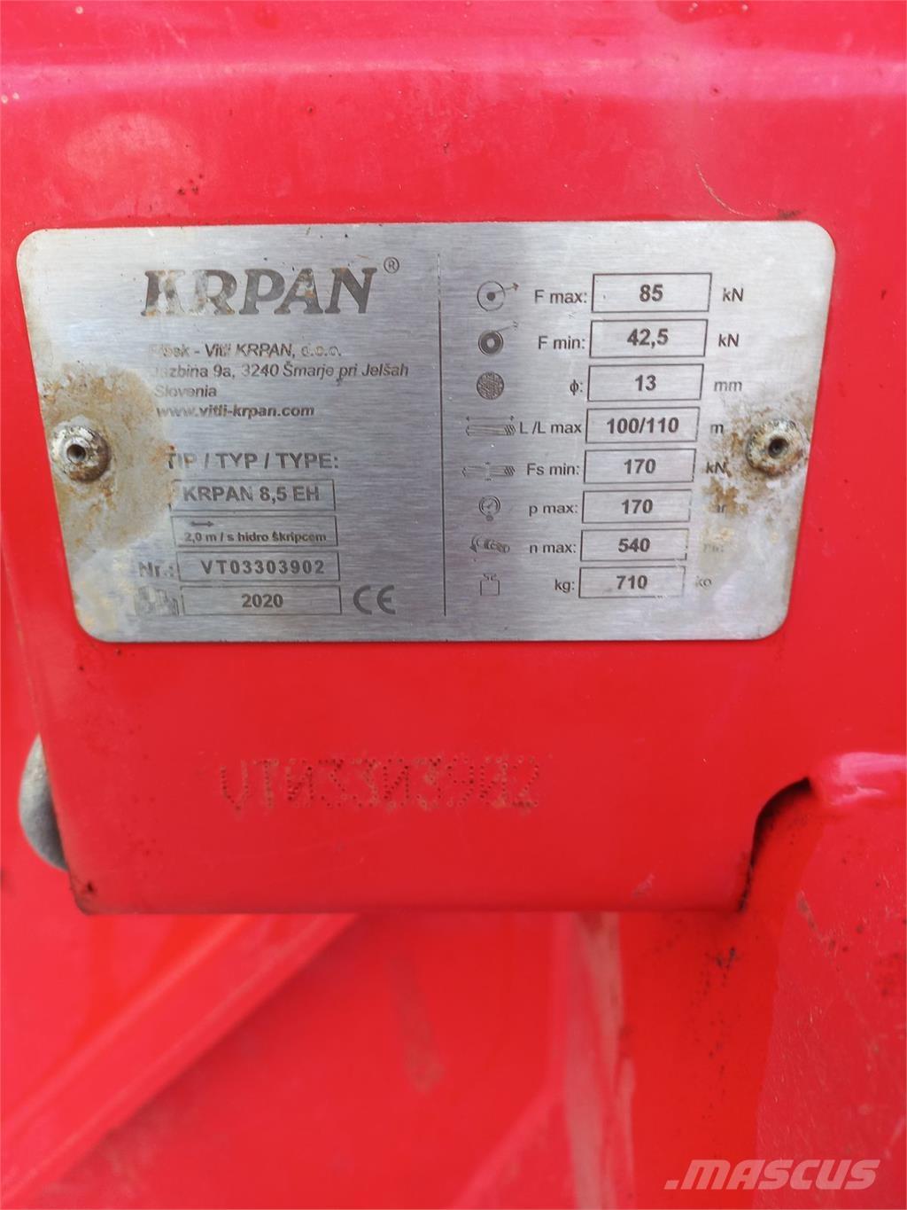Krpan 8,5EH أوناش