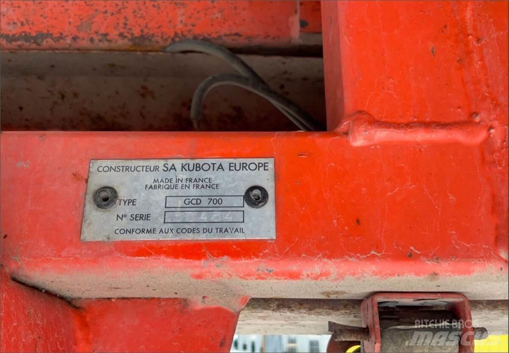 Kubota GCD 700 ماكينات أخرى لتجهيز الأراضي