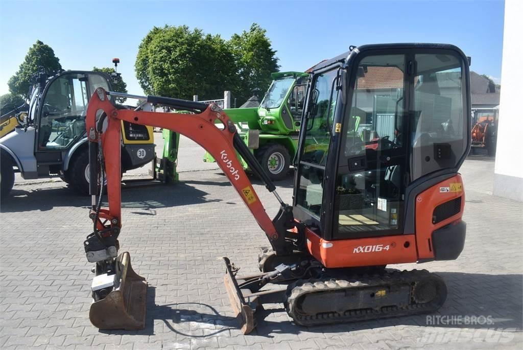 Kubota KX016-4 حفارات صغيرة أقل من 7 طن (حفارات صغيرة)