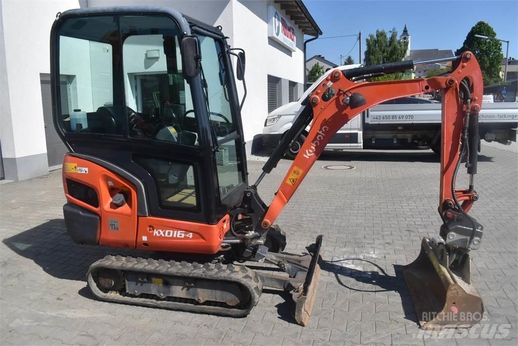Kubota KX016-4 حفارات صغيرة أقل من 7 طن (حفارات صغيرة)