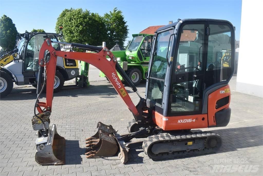 Kubota KX016-4 حفارات صغيرة أقل من 7 طن (حفارات صغيرة)