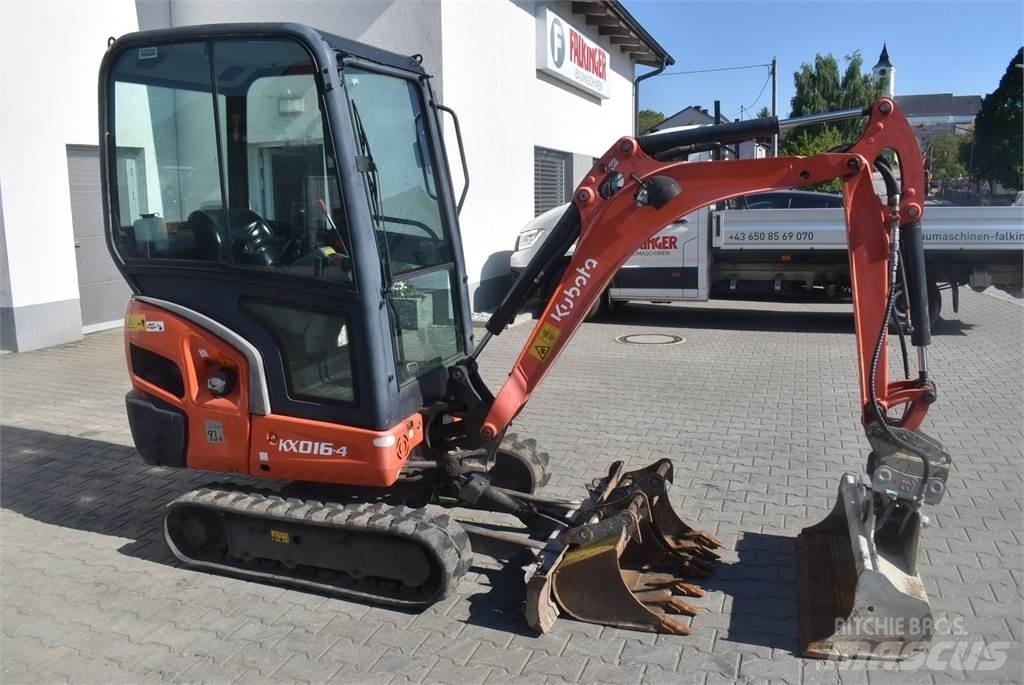 Kubota KX016-4 حفارات صغيرة أقل من 7 طن (حفارات صغيرة)