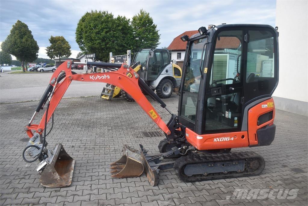 Kubota KX016-4 حفارات صغيرة أقل من 7 طن (حفارات صغيرة)