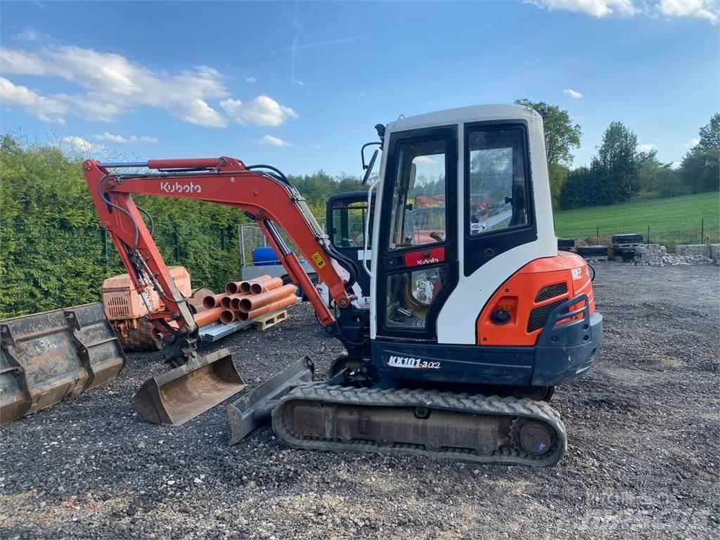 Kubota KX101-3 حفارات صغيرة أقل من 7 طن (حفارات صغيرة)