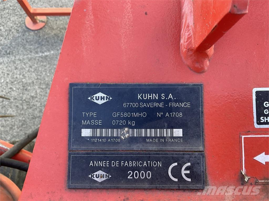 Kuhn GF 5801 MHO مكابس وميبسات التبن