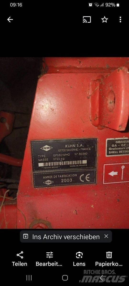 Kuhn GF 5801 MHO مكابس وميبسات التبن