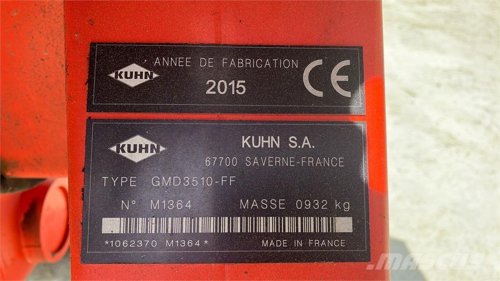 Kuhn GMD 3510 FF جزازات