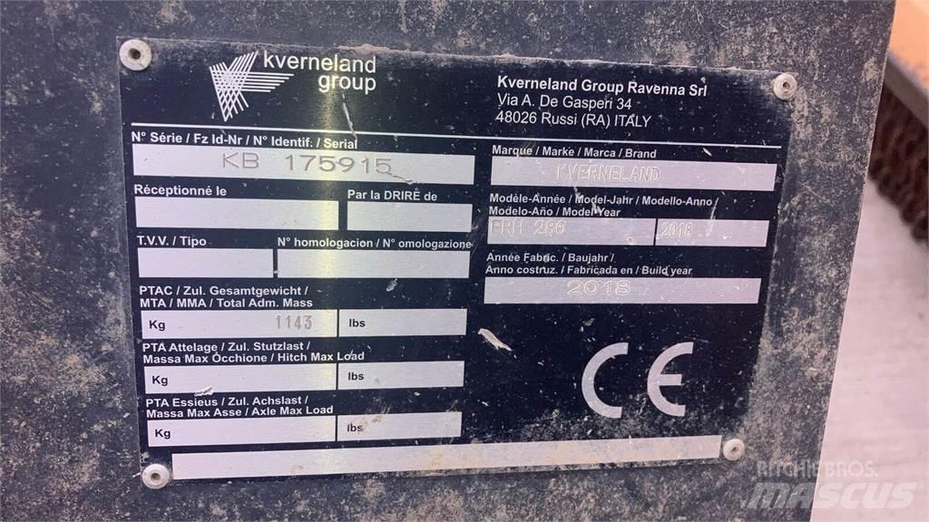 Kverneland FRH 280 جزازات وأغطية المراعي