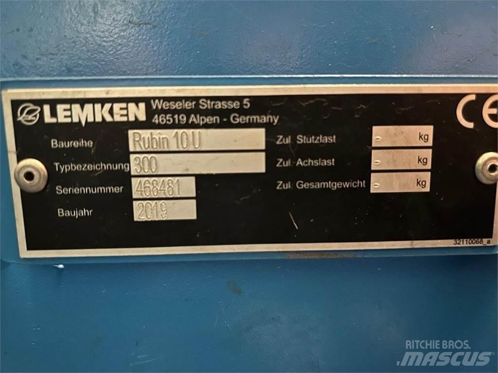 Lemken Rubin U 10 زحافات ساحقة