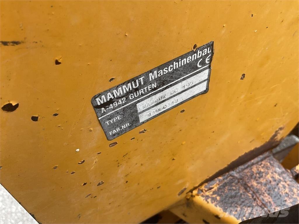 Mammut SC 195 H ماكينات زراعية أخرى