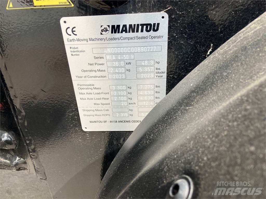 Manitou MLA 4-50 لوادر وحفارات أمامية